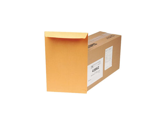 Quality Park 43862 Redi-Seal Catalog Envelope, 10 x 15, Light Brown, 250/Box